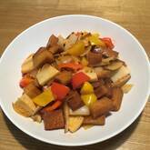 高野豆腐の酢豚風