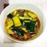 キュウリのゴマ酢和え