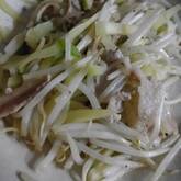 豆腐とモヤシのチャンプルー