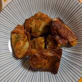 カボチャのチーズ春巻き