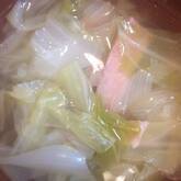 たっぷりキャベツのスープ