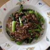 小松菜マーボー