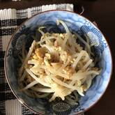 モヤシの卵炒め