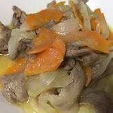 からし添えみそ豚丼