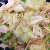 キャベツのチーズ炒め