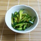 時短で簡単！パリパリきゅうりの無限ナムル