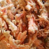 ニンジンとシラスのかき揚げ