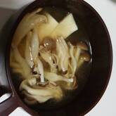 キノコのみそ汁