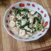 ニラジャコ豆腐