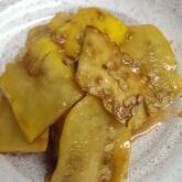 ズッキーニのしょうゆソテー