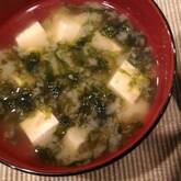 アオサのみそ汁