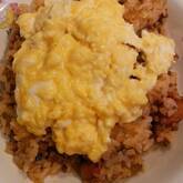 ふわふわ卵のオムライス 市販のミートソースで簡単