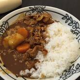 取り分けカレーライス