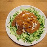 ささ身の棒々鶏風