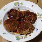 モヤシのハンバーグ