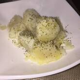 粉ふきイモのガーリックパセリ和え