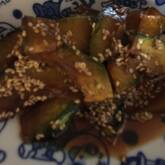 カボチャのゴマ和え