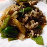 ナスと豚肉の炒め物