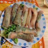 野菜の生ハム巻き