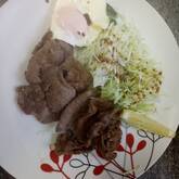 豚肉のショウガ焼き