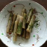 ゴボウの青のりまぶし