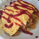 ふわふわ卵のオムライス 市販のミートソースで簡単