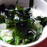 ワカメの酢の物