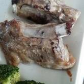 スペアリブの塩焼き