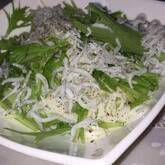 シラスと素麺のサラダ