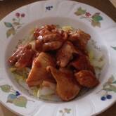 鶏肉のケチャップ煮