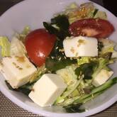 豆腐サラダ たった10分で完成 万能ダレで簡単おいしく by近藤 瞳さん