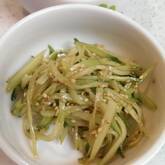 時短で簡単！パリパリきゅうりの無限ナムル