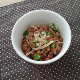 エノキ入り納豆