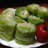 キャベツの梅マヨロール
