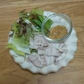 冷しゃぶのレタス包み