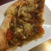 ドライカレーピザ