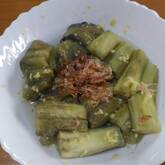 レンジ蒸しナス