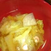 残り野菜のみそ汁
