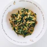 キュウリのジャコ和え