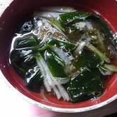 もずくのサッパリスープ