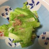 春キャベツのからし和え