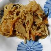 切干し大根とちくわの煮物