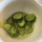 キュウリのゴマ酢