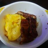 ウナギと卵の丼