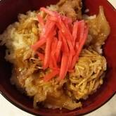 豚肉のしぐれ丼