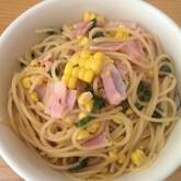 調味料2つ！大葉のバターしょうゆパスタ