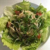 セロリと香菜の春雨サラダ