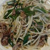 少ない材料で！こってり豚ニラ炒め