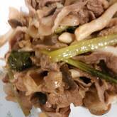 豚肉と白ネギの炒め物