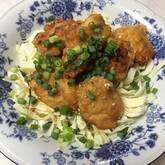 鶏むね肉の唐揚げ風～甘酢ソース～